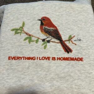 NEW Jake Owen Everything I Love is Homemade Gray Hoodie